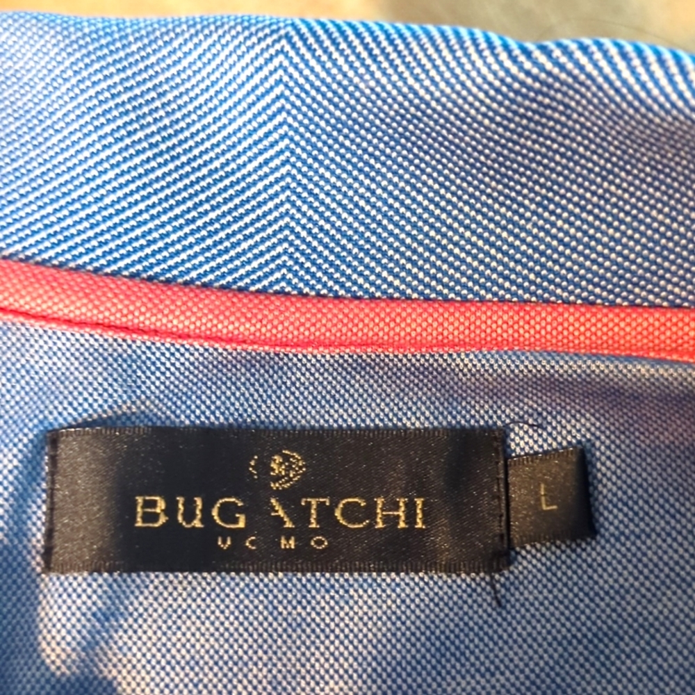 Men's BUGATCHI SS Polo - Picture 3 of 6